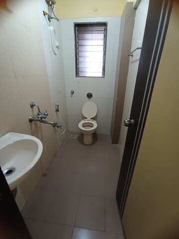 Bathroom in 1 BHK Apartment at Silicon Park, Malad West – for Rent