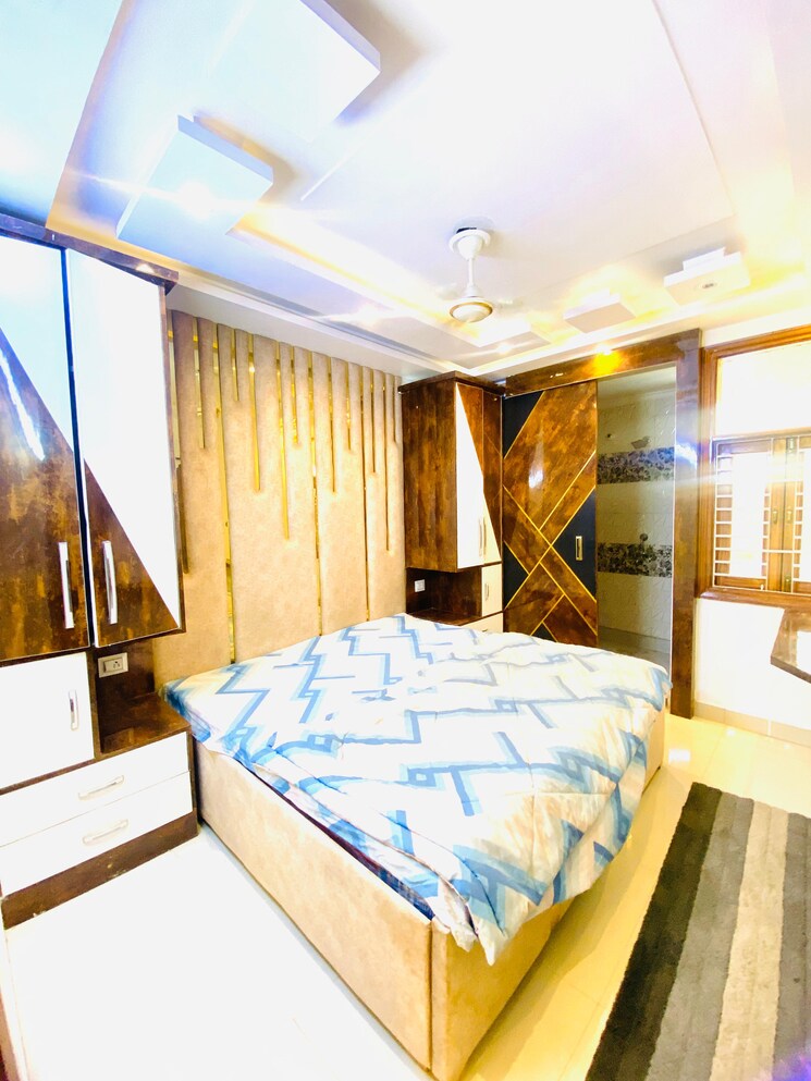 Bedroom, dwarka mor 3 Bedroom 850 Sq.Ft. Builder Floor In Dwarka Mor Delhi 8241350
