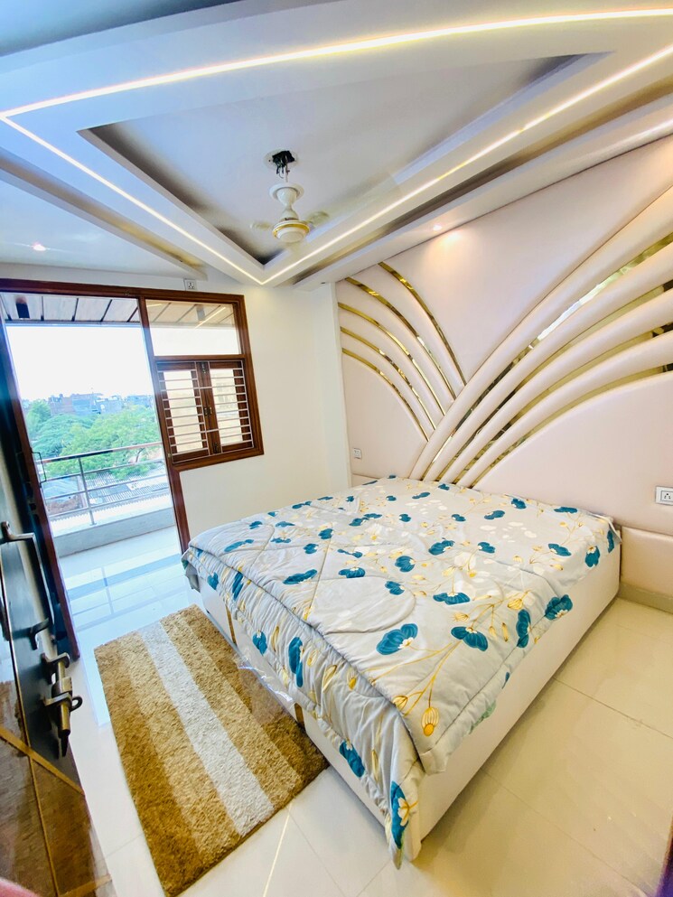 Bedroom, dwarka mor 3 Bedroom 850 Sq.Ft. Builder Floor In Dwarka Mor Delhi 8241350