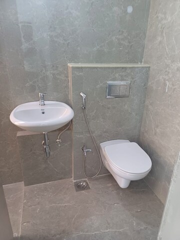 Bathroom in 3 BHK Apartment at Sheth Vasant Blossom, Marol – for Rent