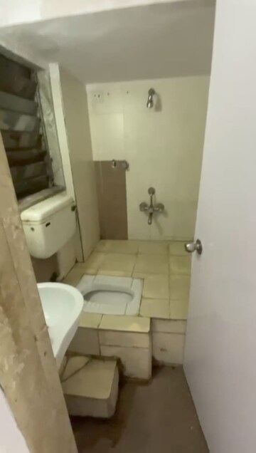 Bathroom in 2 BHK Apartment at Gaurav Valley, Mira Road – for Rent