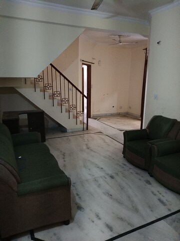 Staircase in 2 BHK Apartment at Dhakoli Village – for Rent