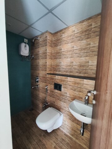 Bathroom in 2 BHK Apartment at Lodha Crown Kolshet, Kolshet Road – for Rent