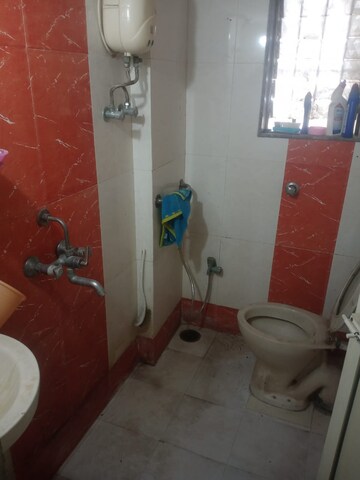 Bathroom in 1 BHK Apartment at Excellency Tower, Mira Road – for Rent