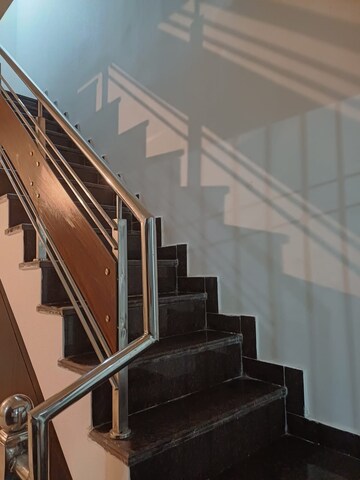 Staircase in 3 BHK Independent House at Dhakoli Village – for Sale