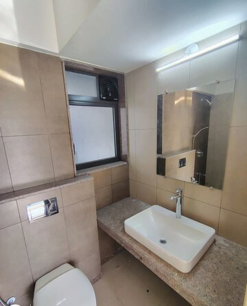Bathroom in 2 BHK Apartment at Shapoorji Pallonji Vicinia, Powai – for Rent