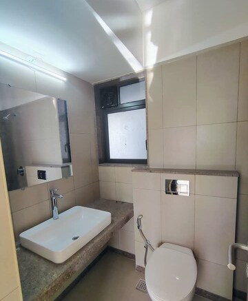 Bathroom in 2 BHK Apartment at Shapoorji Pallonji Vicinia, Powai – for Rent