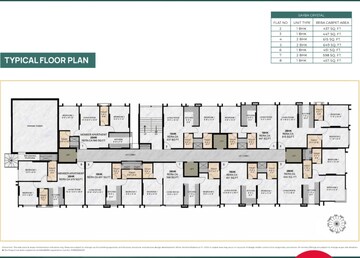 Floor Plan in 1 BHK Apartment at Sayba Elegant, Kurla East – for Sale