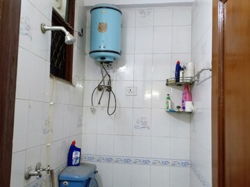 Bathroom in 3 BHK Apartment at Panchsheel Vihar – for Rent