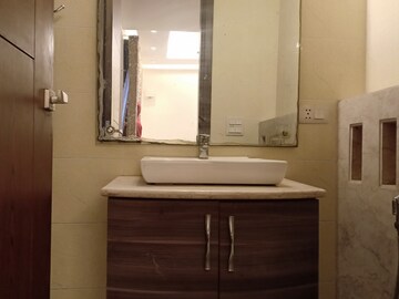 Bathroom in 3 BHK Apartment at Greater Kailash I – for Rent