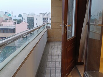 Balcony in 3 BHK Apartment at Greater Kailash I – for Rent