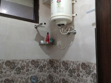 Bathroom in 3 BHK Apartment at Malviya Nagar – for Rent
