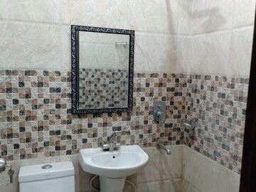 Bathroom in 3 BHK Apartment at Malviya Nagar – for Rent