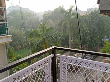 Balcony in 2 BHK Apartment at Malviya Nagar – for Rent
