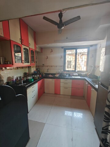 Kitchen in 2 BHK Apartment at Shree Shyam Smruti, Nerul – for Rent