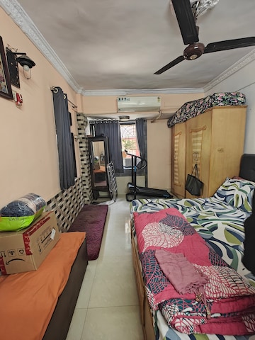 Bedroom in 2 BHK Apartment at Shree Shyam Smruti, Nerul – for Rent