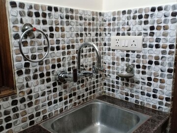 Kitchen in 1 RK Apartment at Khirki Extension – for Rent