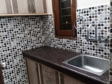 Kitchen in 1 RK Apartment at Khirki Extension – for Rent