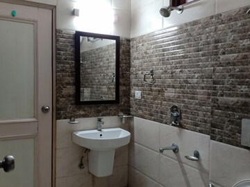 Bathroom in 3 BHK Apartment at Khirki Extension – for Rent