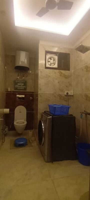 Bathroom in 3 BHK Builder Floor at Saraswati Garden – for Sale