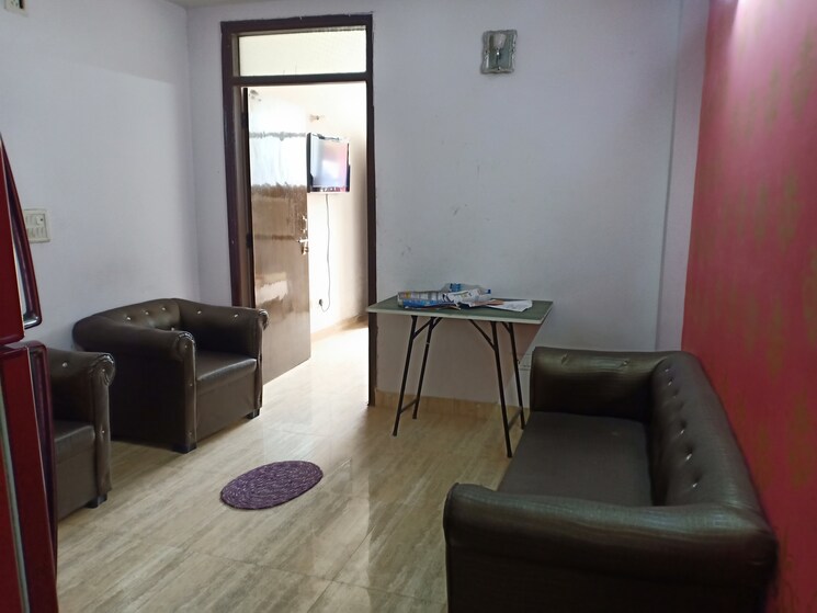 Living Room, khirki extension 1 Bedroom 450 Sq.Ft. Apartment In Khirki Extension Delhi 8241819