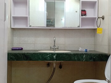 Bathroom in 2 BHK Apartment at Saket – for Rent