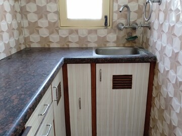 Kitchen in 1 BHK Apartment at Khirki Extension – for Rent