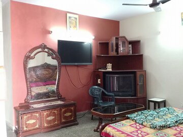 Living Room in 1 RK Apartment at Saket – for Rent