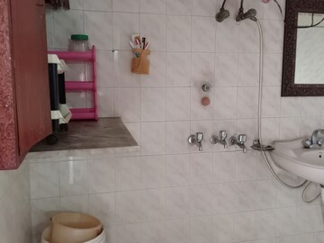 Bathroom in 1 RK Apartment at Saket – for Rent