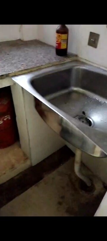 Kitchen in 1 RK Apartment at Sarita Vihar – for Rent
