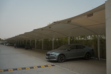 Parking in 3 BHK Apartment at Affinity Greens, International Airport Road – for Rent