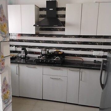 Kitchen in 1 BHK Builder Floor at GBP Rosewood Estate, Central Derabassi – for Rent