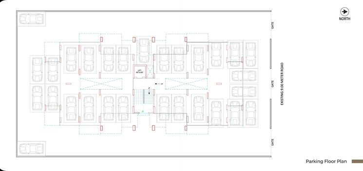 Floor Plan, mohannagar-chs 3 Bedroom 1072 Sq.Ft. Apartment In Baner Pune 8242114