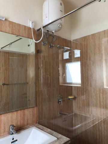Bathroom in 3 BHK Apartment at DLF Woodland Heights, Jigani – for Rent