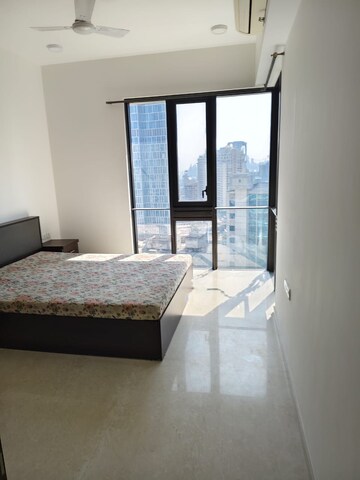 Bedroom in 3 BHK Apartment at Lodha Parkside, Worli – for Rent