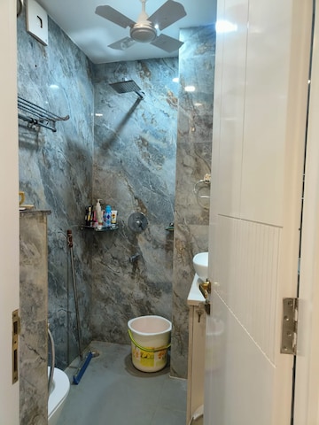 Bathroom in 2 BHK Builder Floor at Vasant Kunj – for Rent