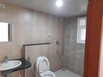 Bathroom in 3 BHK Apartment at Candeur Landmark, Varthur – for Rent