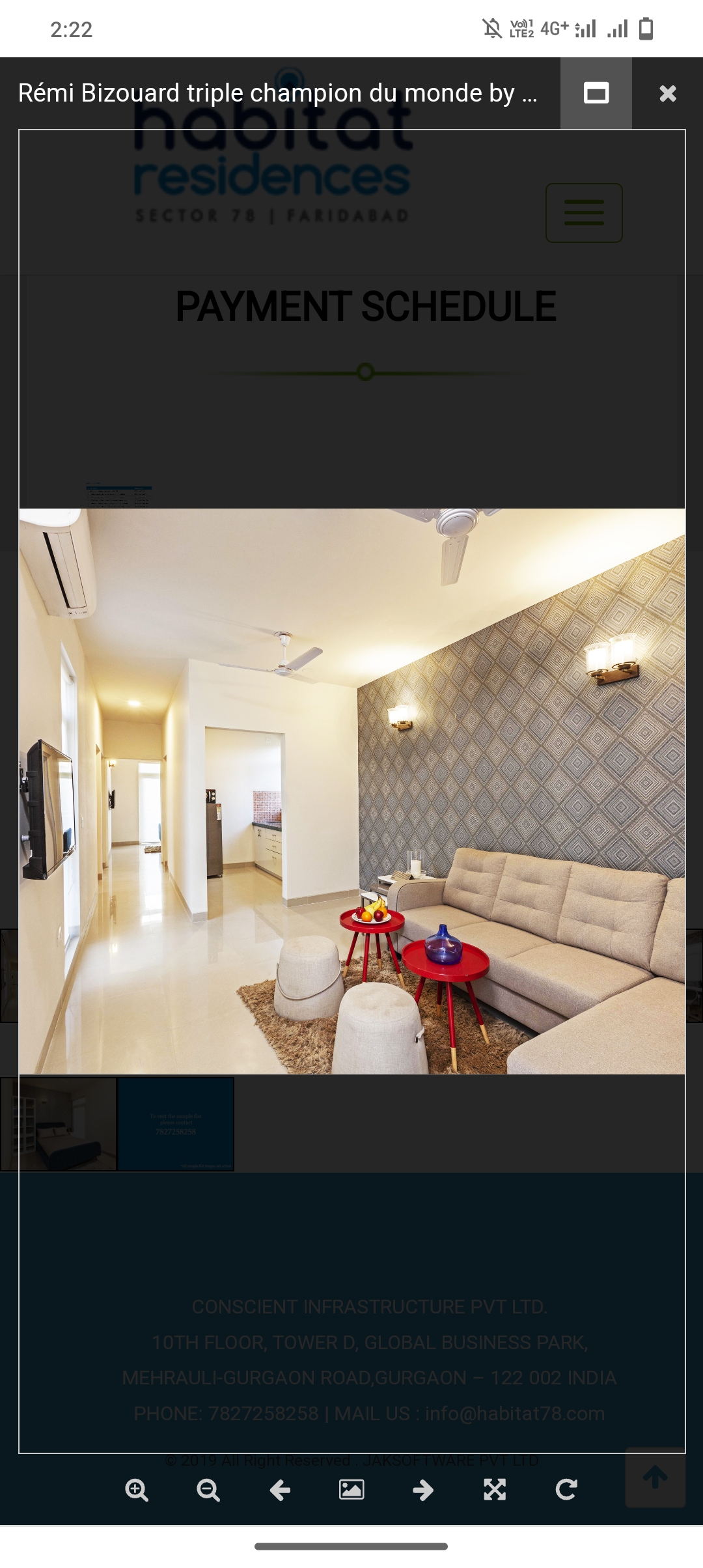 2 BHK Apartment For Sale in Conscient Habitat 78