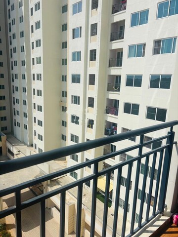 Balcony in 2 BHK Apartment at Shriram Greenfield, Budigere – for Rent