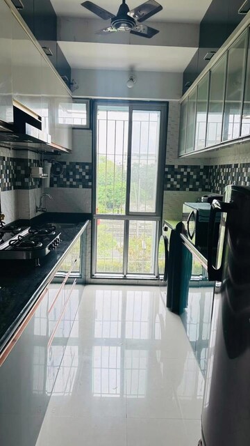 Kitchen in 2 BHK Apartment at Mangalmurti Tower Panvel, Khanda Colony – for Rent