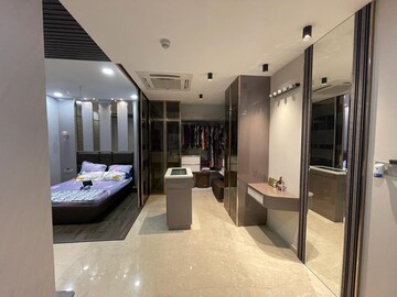 Living Room in 4 BHK Apartment at Jubilee Hills – for Rent
