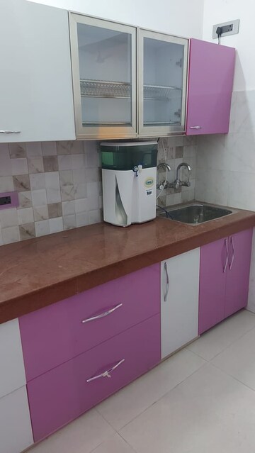 Kitchen in 3 BHK Builder Floor at DLF Vibhuti Khand, Gomti Nagar – for Rent