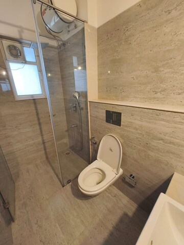 Bathroom in 4 BHK Apartment at Raheja Ridgewood, Goregaon East – for Sale