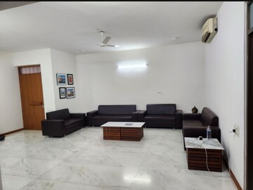 Living Room in 3 BHK Apartment at Thaltej – for Rent