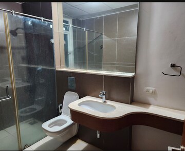 Bathroom in 3 BHK Apartment at Thaltej – for Rent