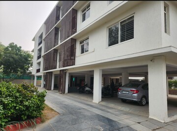 3 BHK Apartment – Exterior View View at Thaltej - for Rent