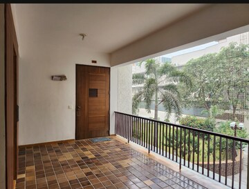 Balcony in 3 BHK Apartment at Thaltej – for Rent