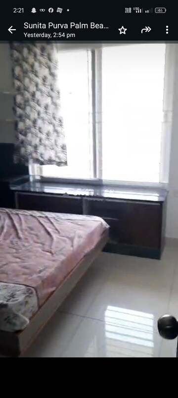Bedroom in 2 BHK Apartment at Puravankara Palm Beach, Hennur – for Rent