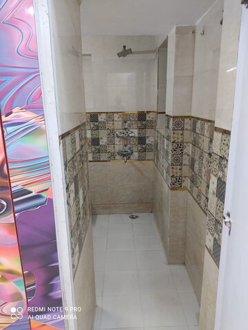 Bathroom in 3 BHK Apartment at Sector 19, Dwarka – for Rent
