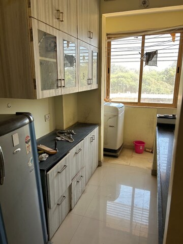 Kitchen in 2 BHK Apartment at Gandhinagar Mahudi Main Road – for Sale